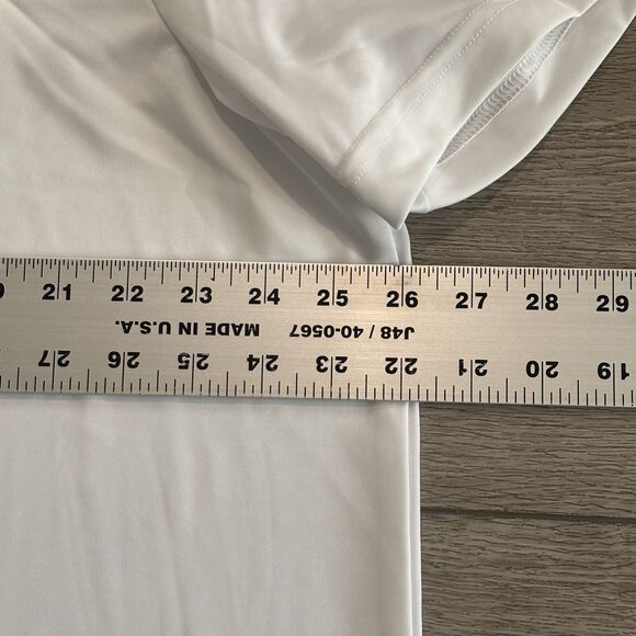 Adidas Golf Polo Waste Management Logo White Mens 2XL TPC Scottsdale Athletic - Picture 6 of 8